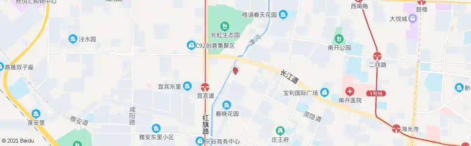 天津灵隐道_公交站地图_天津公交_妙搜公交查询2025