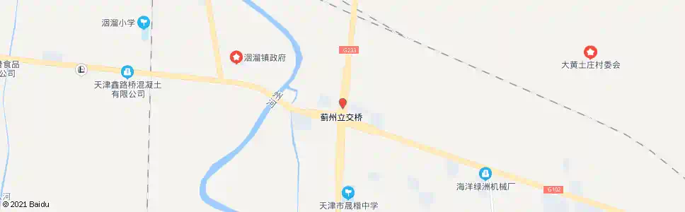 天津蓟州立交桥_公交站地图_天津公交_妙搜公交查询2025
