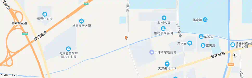 天津郭村_公交站地图_天津公交_妙搜公交查询2025