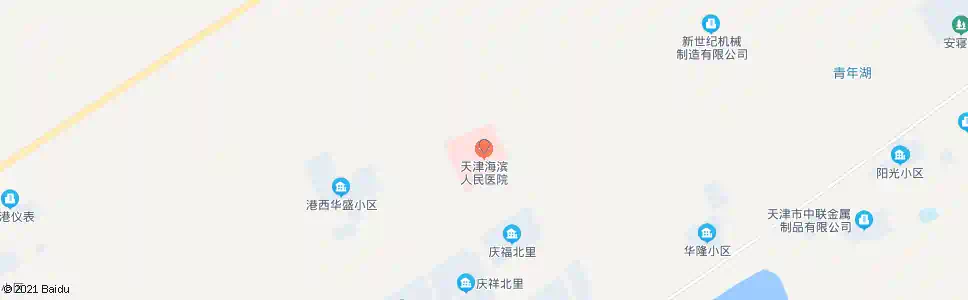 天津新油田医院_公交站地图_天津公交_妙搜公交查询2025
