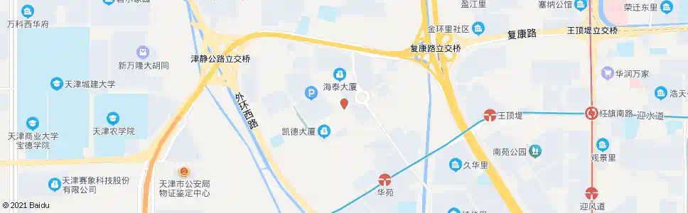 天津桂苑路_公交站地图_天津公交_妙搜公交查询2025