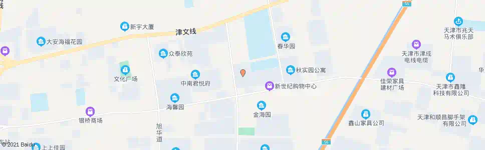 天津鑫山家具_公交站地图_天津公交_妙搜公交查询2025