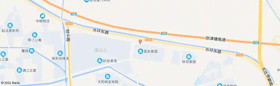 天津昆俞家园_公交站地图_天津公交_妙搜公交查询2025