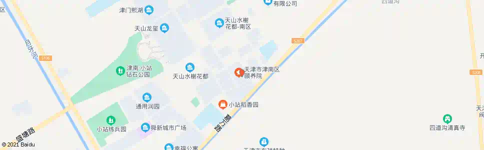 天津颐养院(南付营路)_公交站地图_天津公交_妙搜公交查询2025