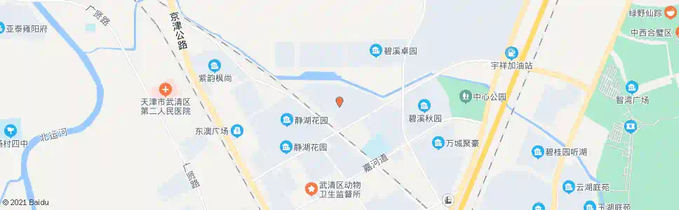 天津静湖花园东区_公交站地图_天津公交_妙搜公交查询2025
