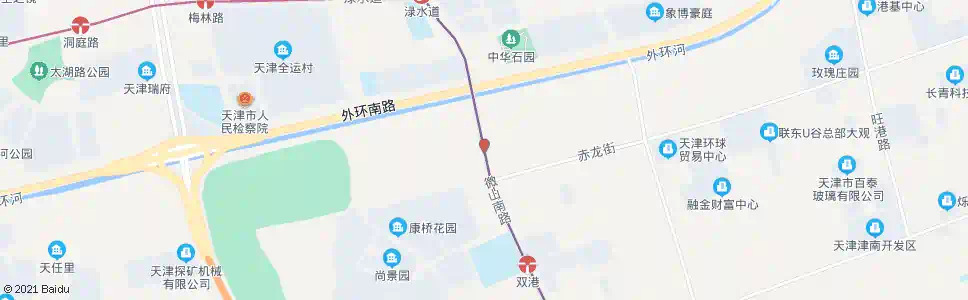 天津郭黄庄_公交站地图_天津公交_妙搜公交查询2025