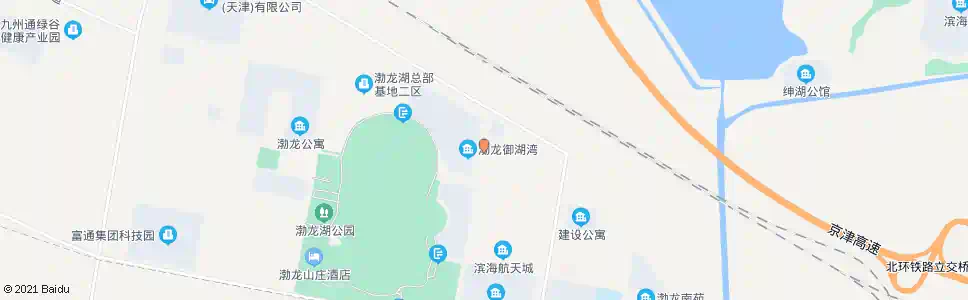 天津生态居住一区_公交站地图_天津公交_妙搜公交查询2025