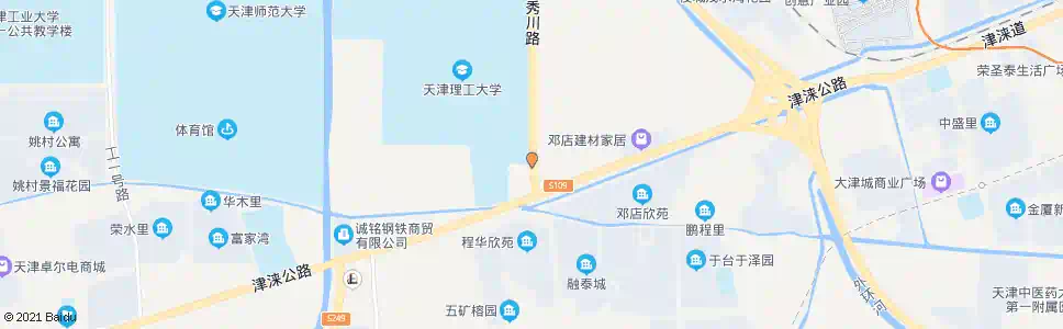 天津理工大学主校区公交站_公交站地图_天津公交_妙搜公交查询2025