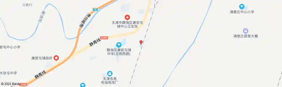 天津唐官屯_公交站地图_天津公交_妙搜公交查询2025