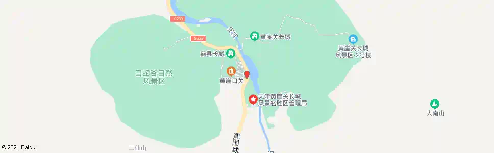 天津黄崖关_公交站地图_天津公交_妙搜公交查询2025