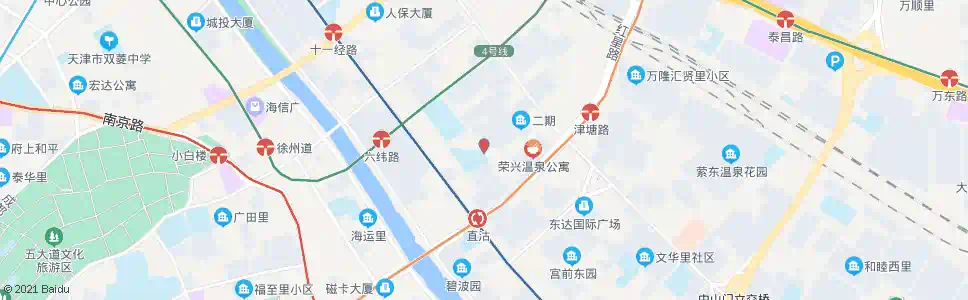 天津丰盛园_公交站地图_天津公交_妙搜公交查询2025