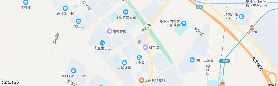 天津香海花园_公交站地图_天津公交_妙搜公交查询2025