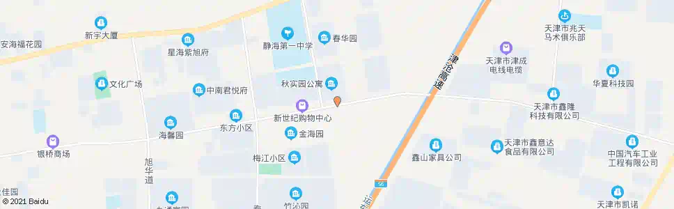 天津朝阳道_公交站地图_天津公交_妙搜公交查询2025
