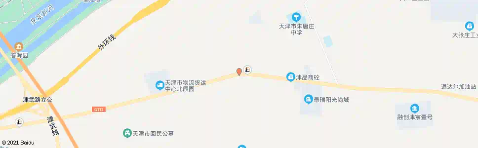 天津中赵路_公交站地图_天津公交_妙搜公交查询2025
