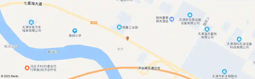 天津东升村_公交站地图_天津公交_妙搜公交查询2025