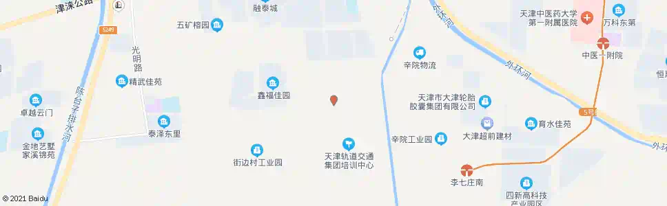 天津于台桥_公交站地图_天津公交_妙搜公交查询2025