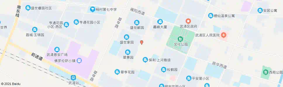 天津盛世天下_公交站地图_天津公交_妙搜公交查询2025