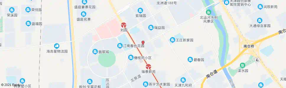 天津龙洲道辰旺路_公交站地图_天津公交_妙搜公交查询2025