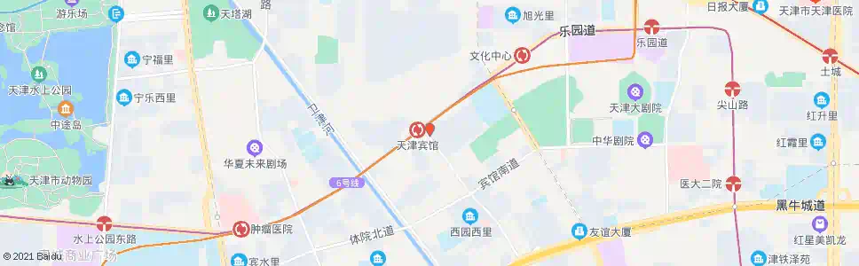 天津下纸寨_公交站地图_天津公交_妙搜公交查询2025