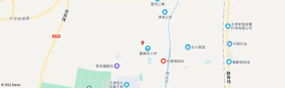天津董莫院_公交站地图_天津公交_妙搜公交查询2025