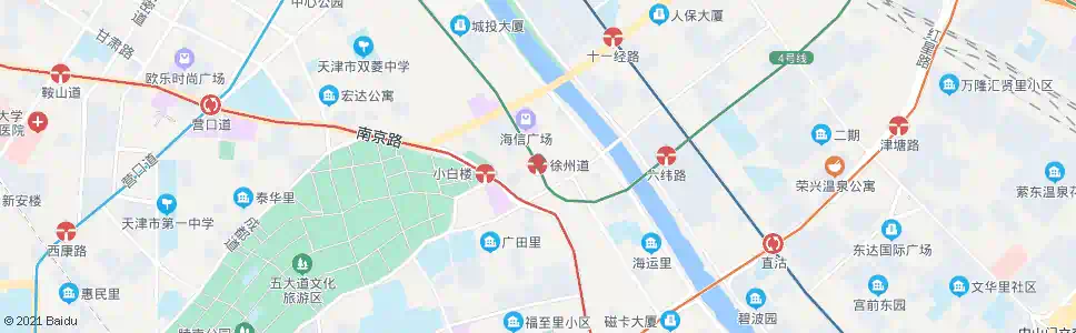 天津徐州道_公交站地图_天津公交_妙搜公交查询2025