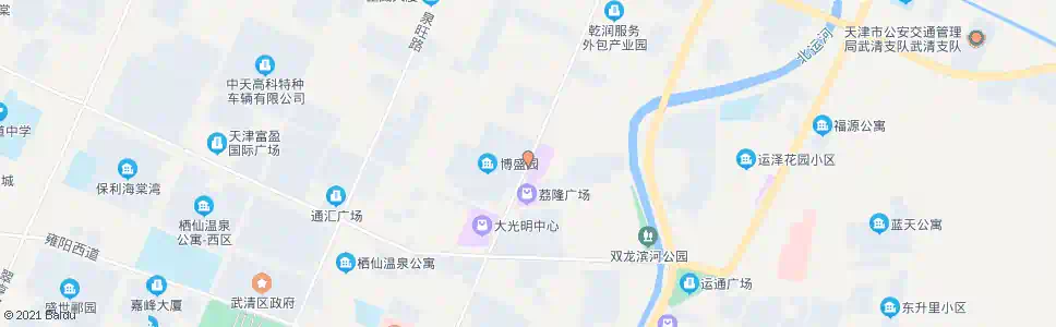 天津博盛园_公交站地图_天津公交_妙搜公交查询2025