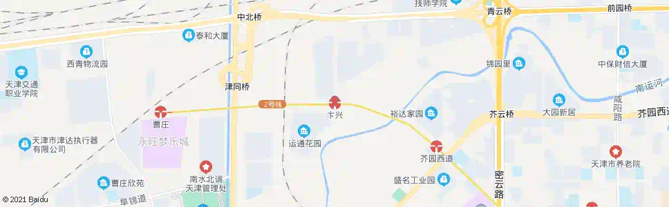 天津卞兴站_公交站地图_天津公交_妙搜公交查询2025