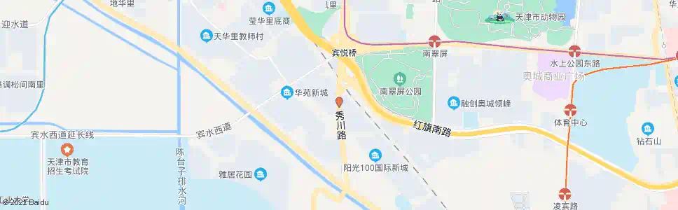 天津云华里_公交站地图_天津公交_妙搜公交查询2025