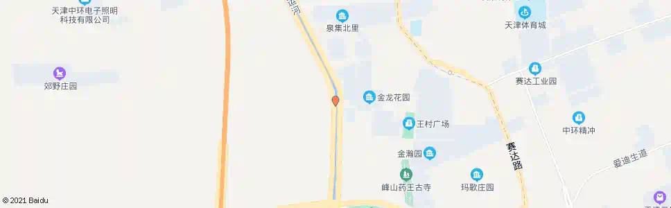 天津王村桥_公交站地图_天津公交_妙搜公交查询2025