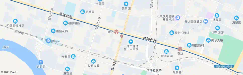天津洋货市场_公交站地图_天津公交_妙搜公交查询2025