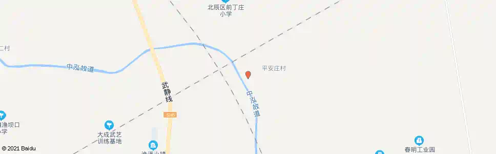 天津平安庄路口_公交站地图_天津公交_妙搜公交查询2025