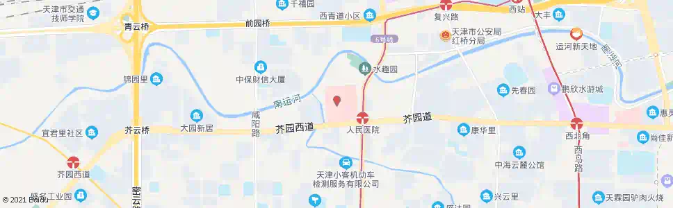 天津人民医院_公交站地图_天津公交_妙搜公交查询2025