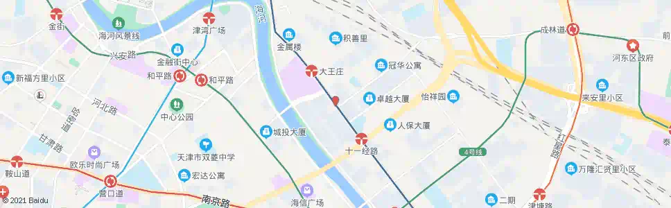 天津六纬路八经路_公交站地图_天津公交_妙搜公交查询2025