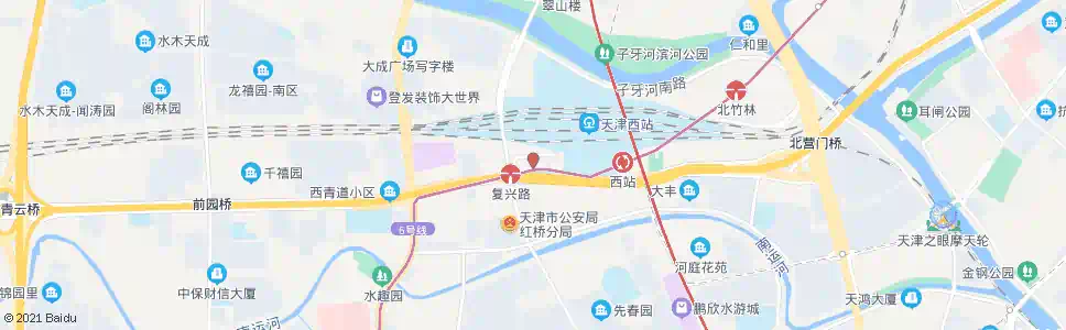 天津西站长途客运站_公交站地图_天津公交_妙搜公交查询2025