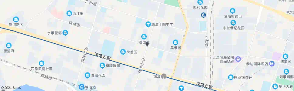 天津杭州道_公交站地图_天津公交_妙搜公交查询2025