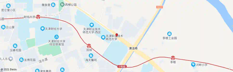 天津天职师大_公交站地图_天津公交_妙搜公交查询2025