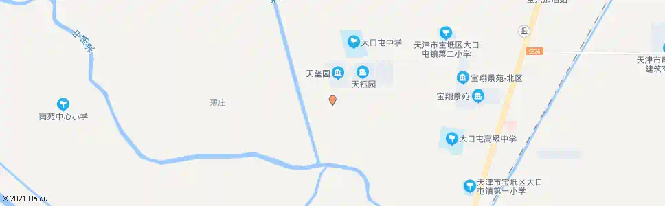 天津北旺_公交站地图_天津公交_妙搜公交查询2025