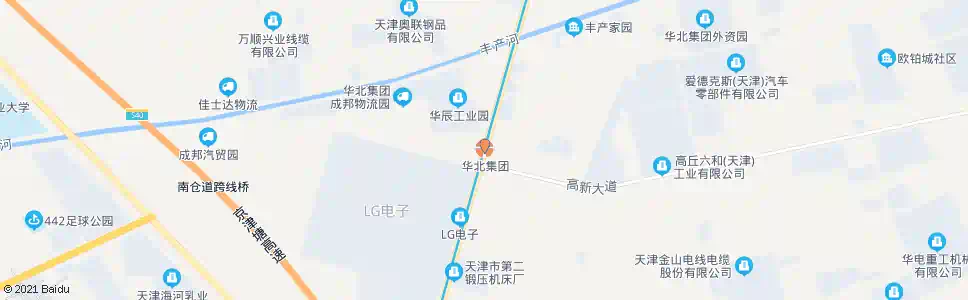 天津华北集团_公交站地图_天津公交_妙搜公交查询2025