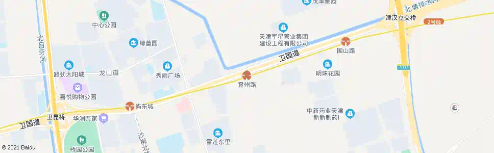 天津登州路站_公交站地图_天津公交_妙搜公交查询2025