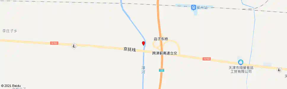 天津西店子村_公交站地图_天津公交_妙搜公交查询2025