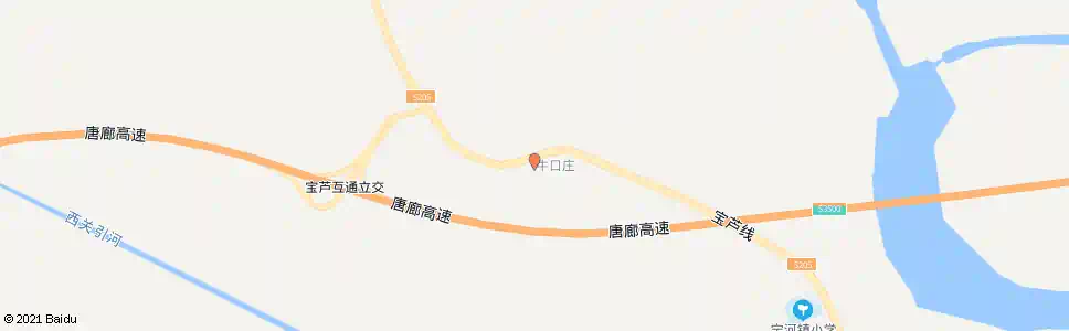 天津牛口村_公交站地图_天津公交_妙搜公交查询2025