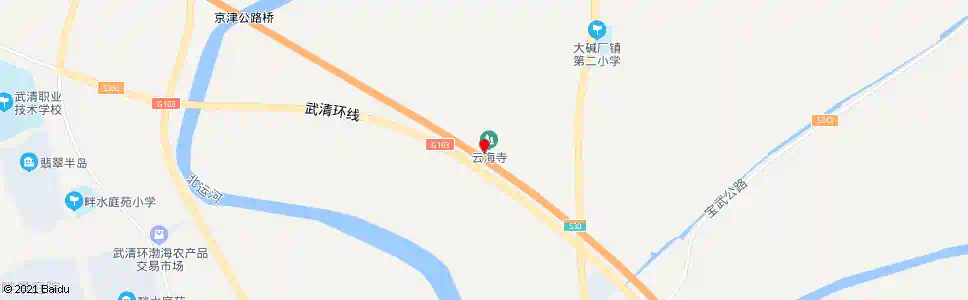 天津长屯村_公交站地图_天津公交_妙搜公交查询2025