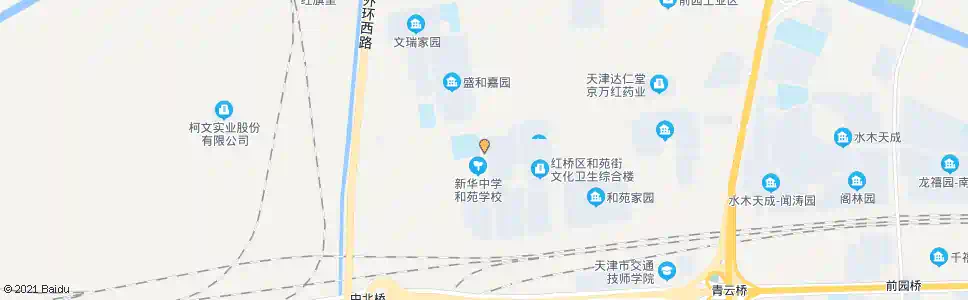 天津梦和园_公交站地图_天津公交_妙搜公交查询2025