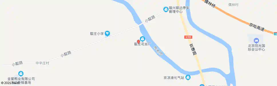 天津通州靛庄_公交站地图_天津公交_妙搜公交查询2025