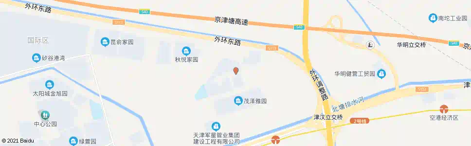 天津李明庄_公交站地图_天津公交_妙搜公交查询2025