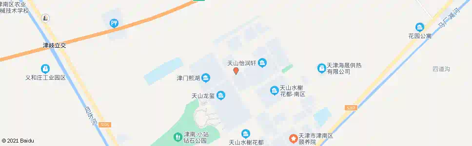 天津莲香园_公交站地图_天津公交_妙搜公交查询2025