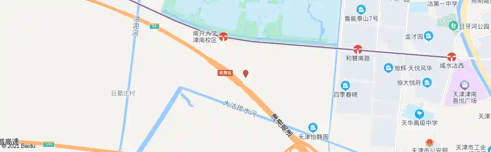 天津天南大新校公交站_公交站地图_天津公交_妙搜公交查询2025