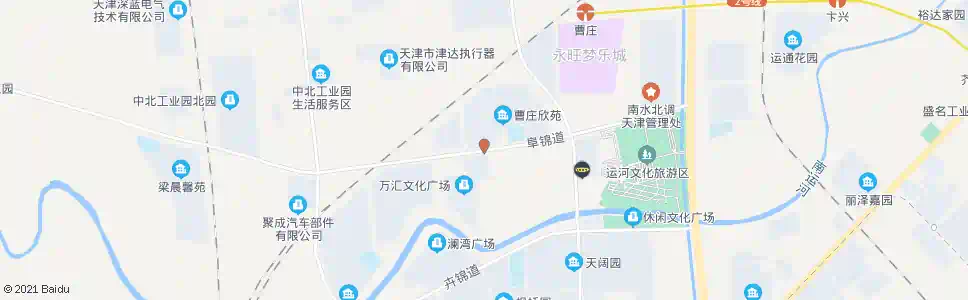 天津阜锦道金霞路_公交站地图_天津公交_妙搜公交查询2025