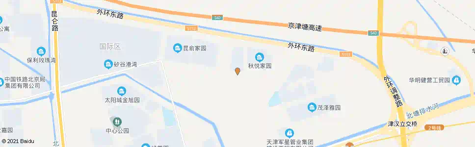 天津昆俞北路_公交站地图_天津公交_妙搜公交查询2025