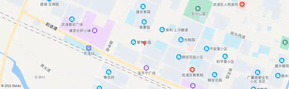 天津翠亨花园_公交站地图_天津公交_妙搜公交查询2025